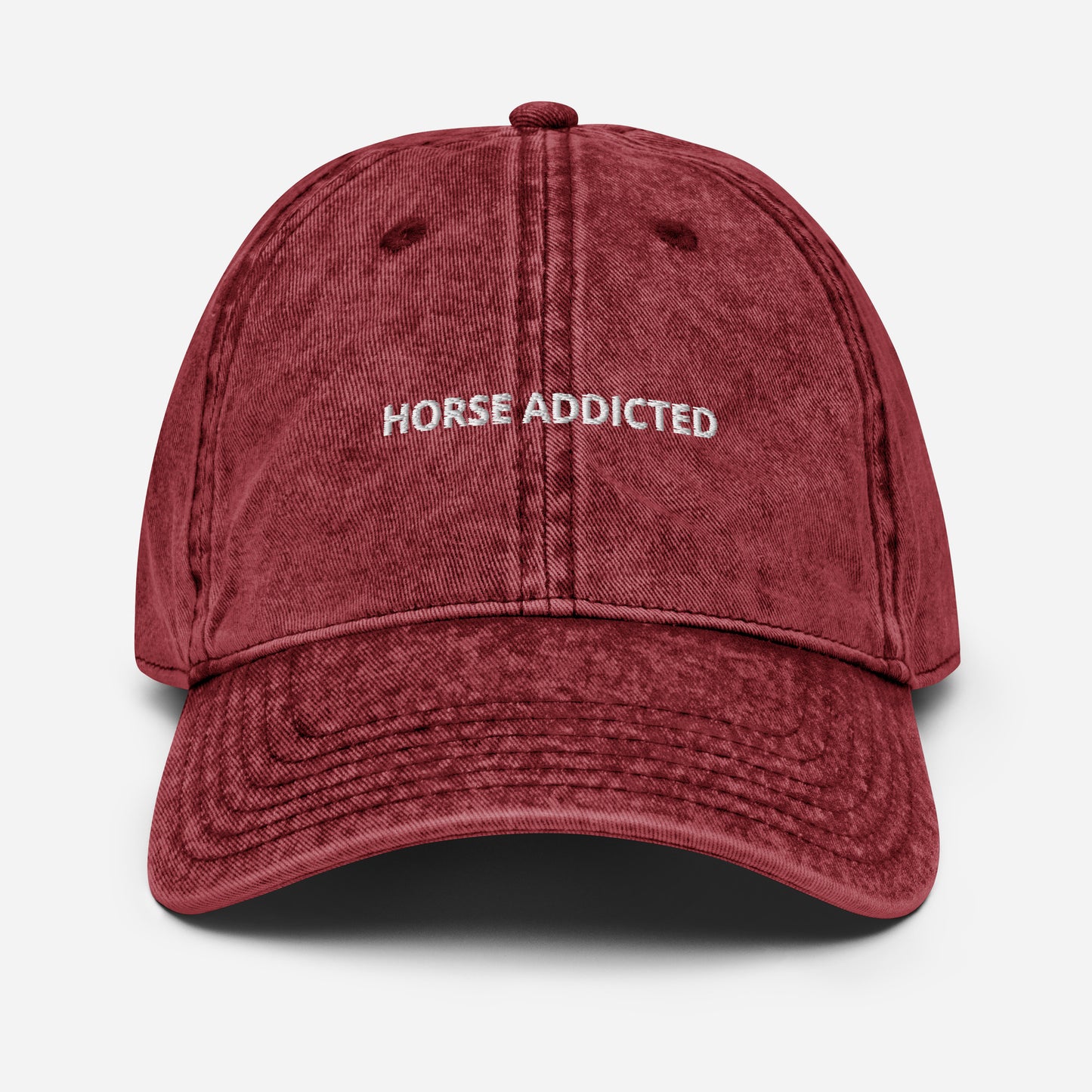 Horse Addicted Vintage Cap